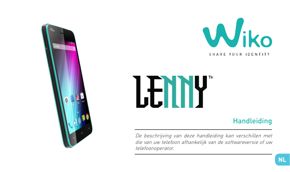 HandleidingDe beschrijving van deze handleiding kan verschillen metdie van uw telefoon afhankelijk van de softwareversie of uwte