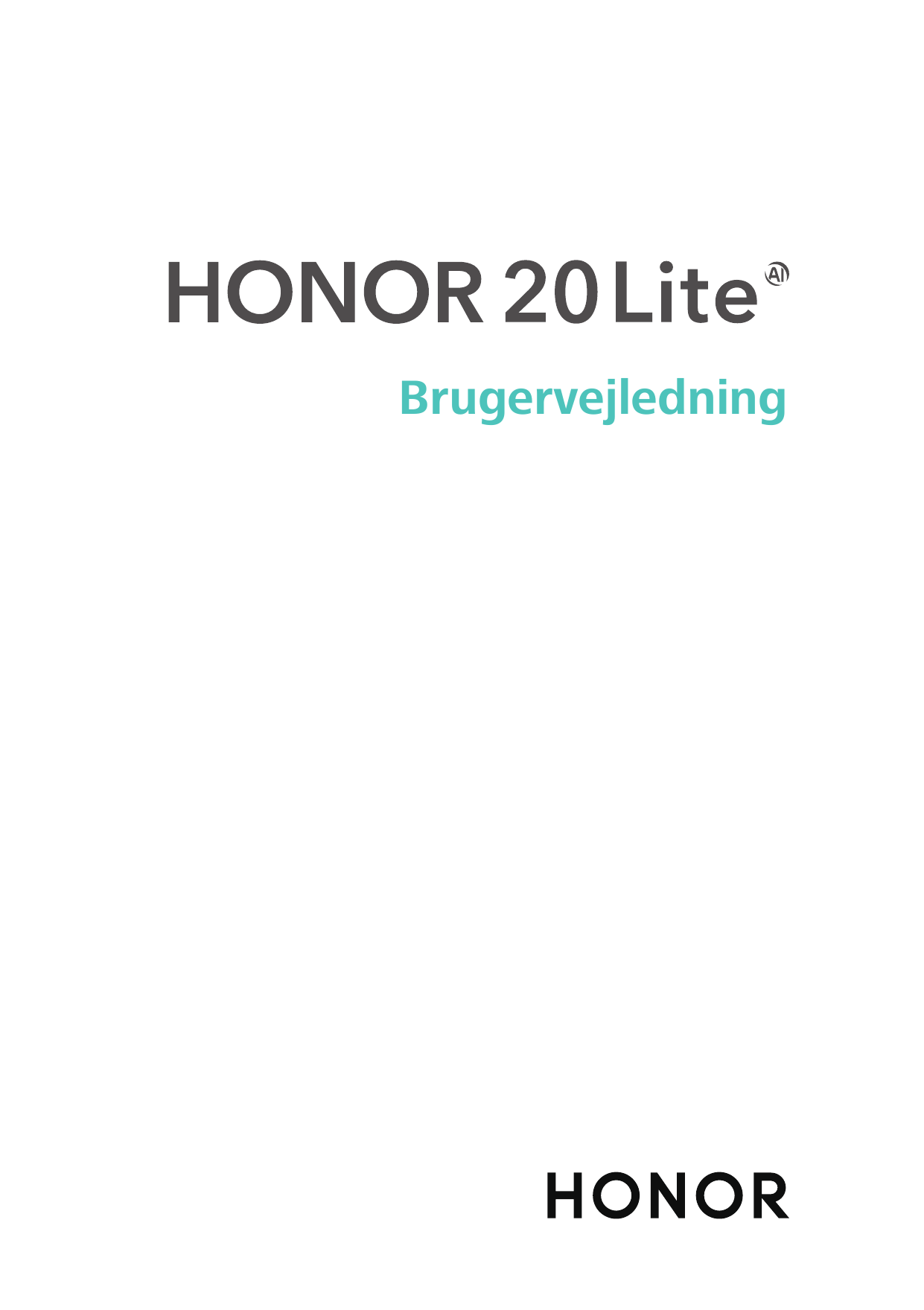 Brugervejledning