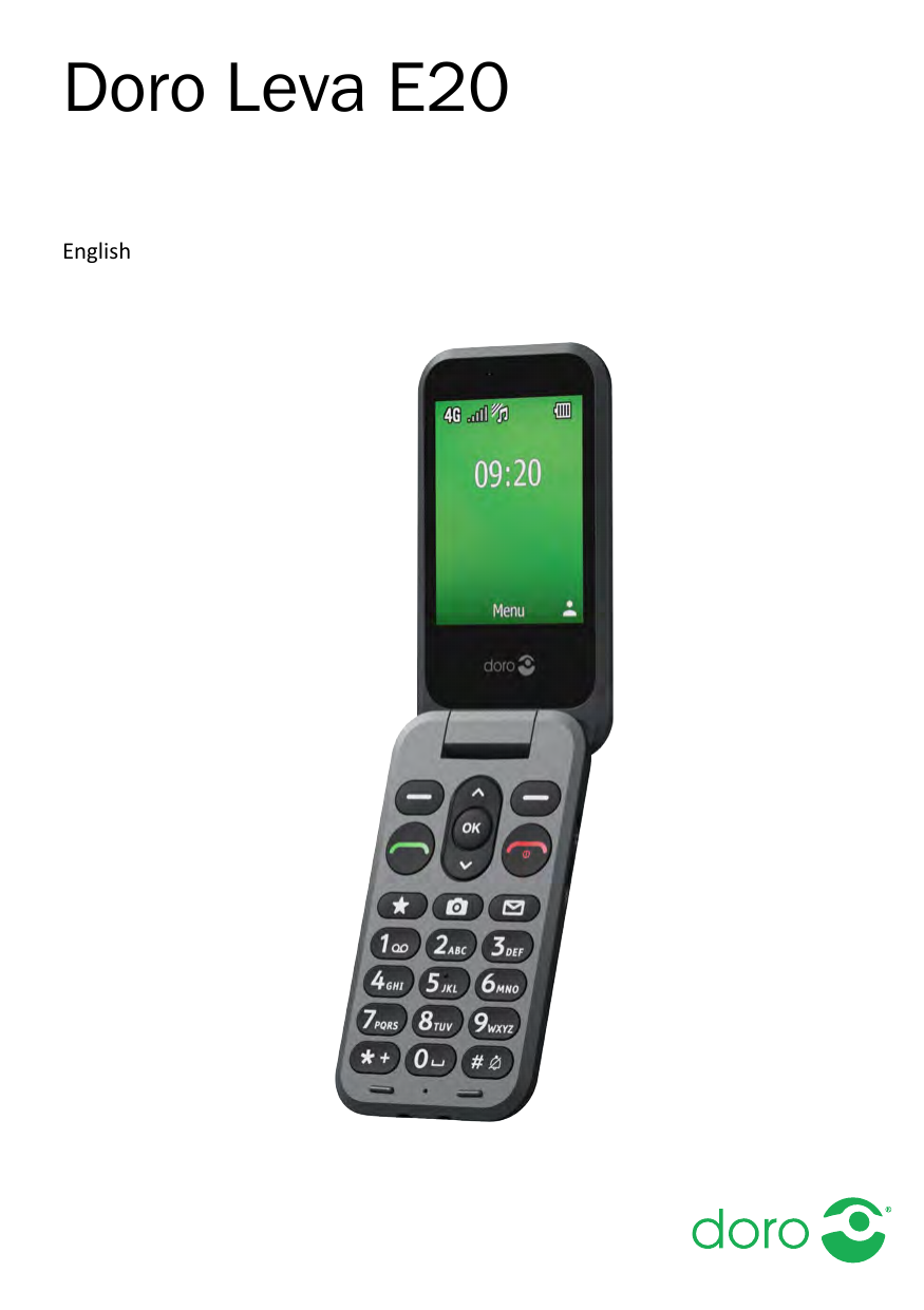 Doro Leva E20English