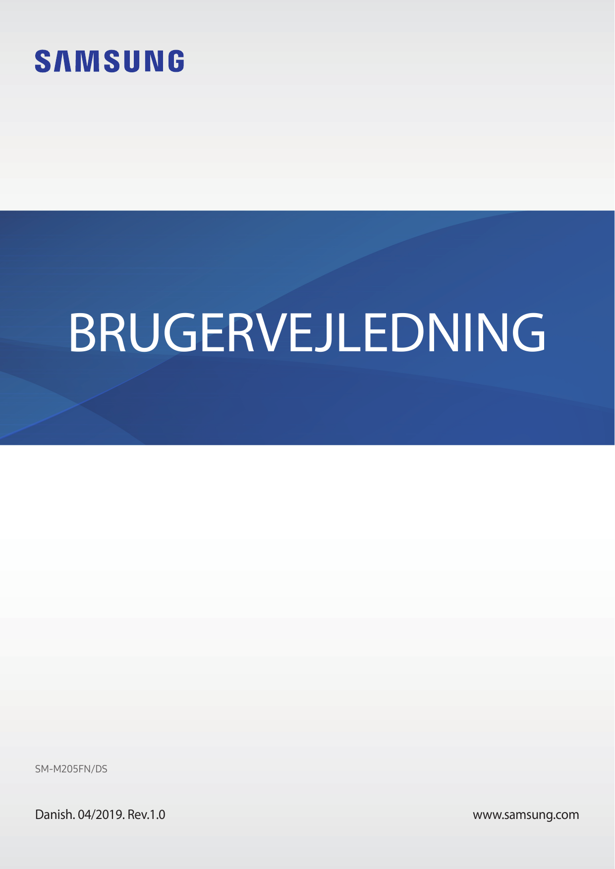 BRUGERVEJLEDNINGSM-M205FN/DSDanish. 04/2019. Rev.1.0www.samsung.com
