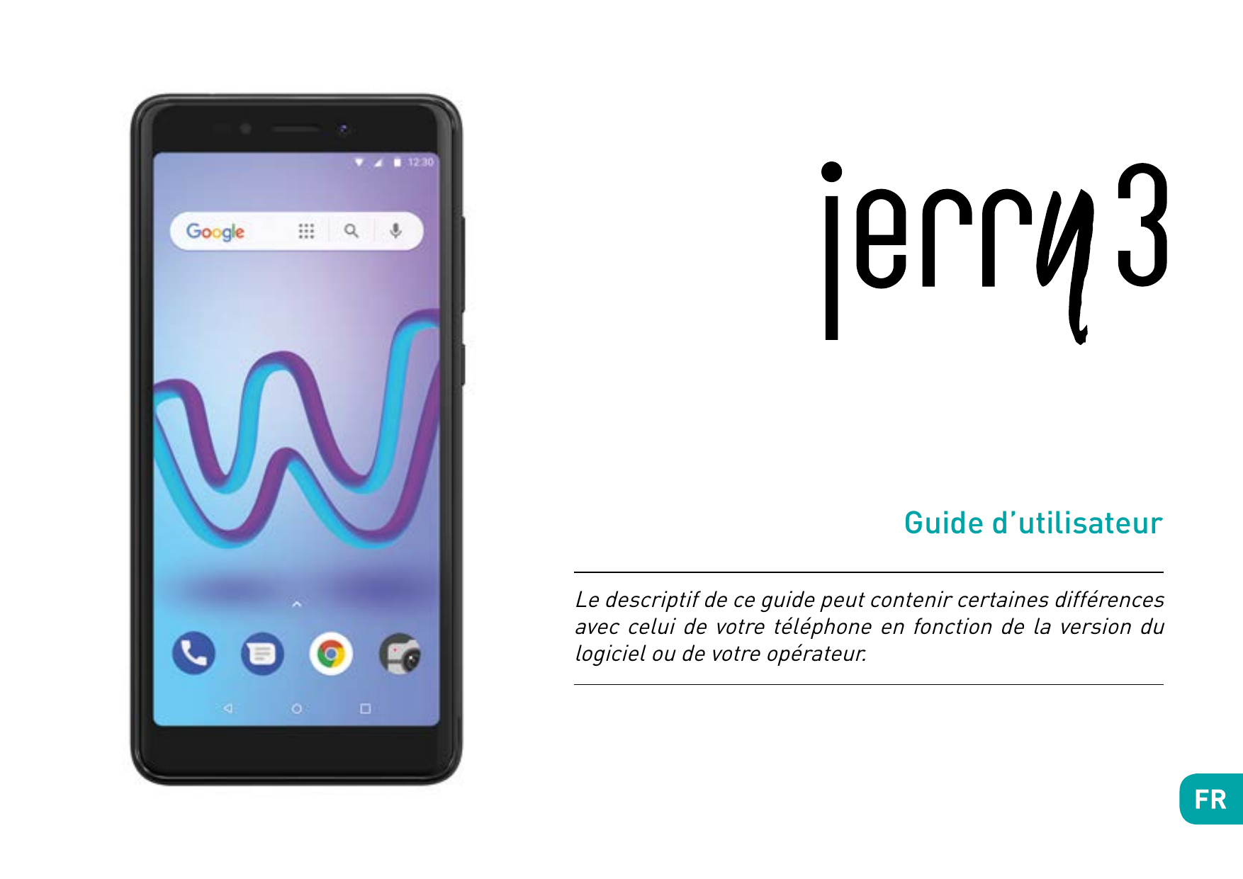 Guide d’utilisateurLe descriptif de ce guide peut contenir certaines différencesavec celui de votre téléphone en fonction de la 