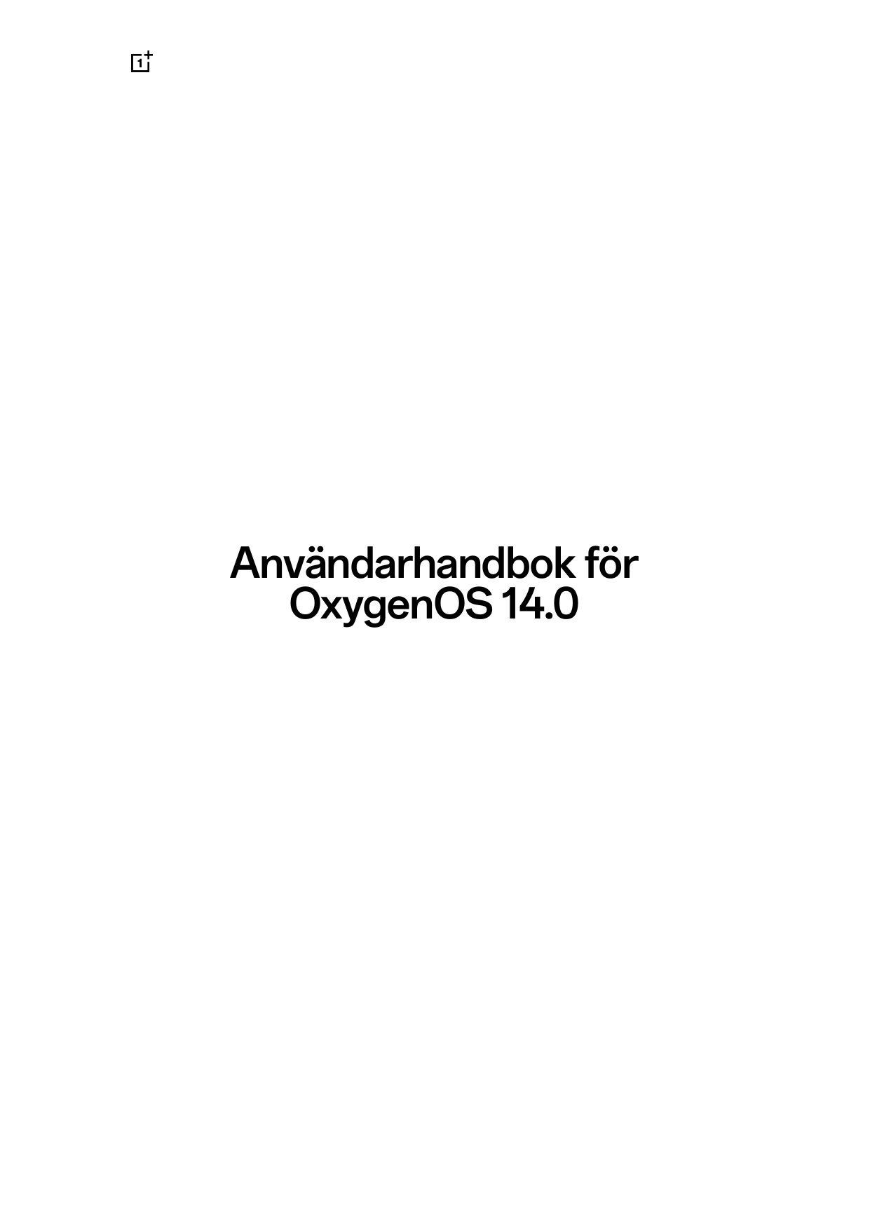 Användarhandbok förOxygenOS 14.0