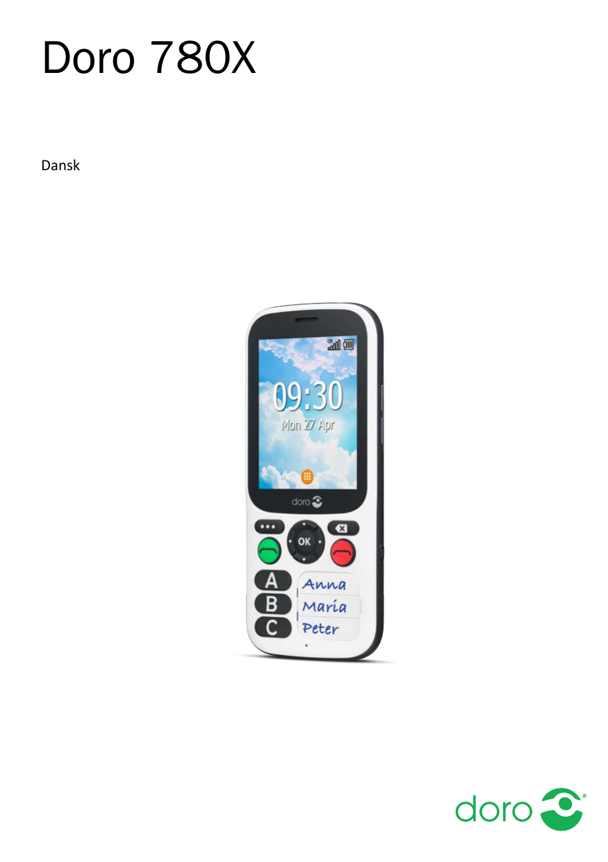 Doro 780XDansk