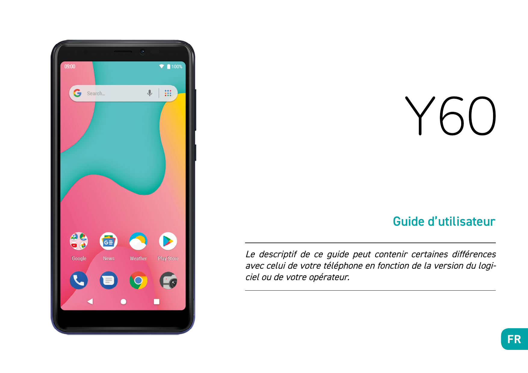 Guide d’utilisateurLe descriptif de ce guide peut contenir certaines différencesavec celui de votre téléphone en fonction de la 