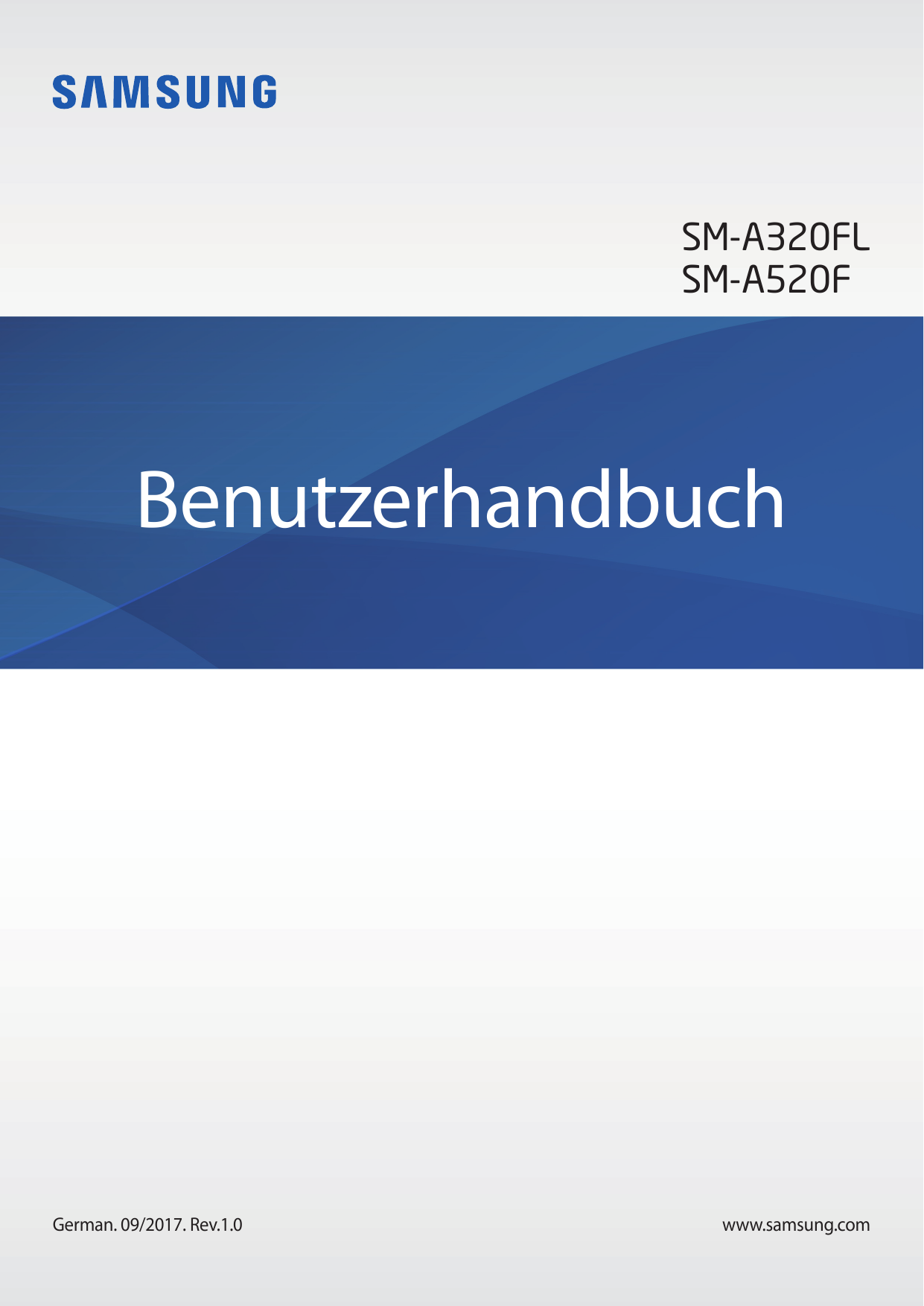 SM-A320FLSM-A520FBenutzerhandbuchGerman. 09/2017. Rev.1.0www.samsung.com