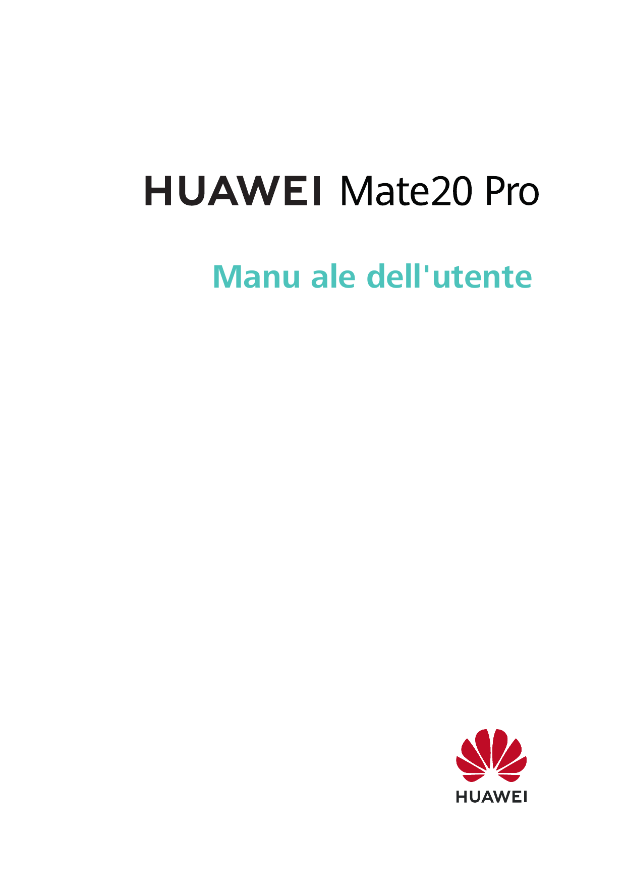 Manu ale dell'utente