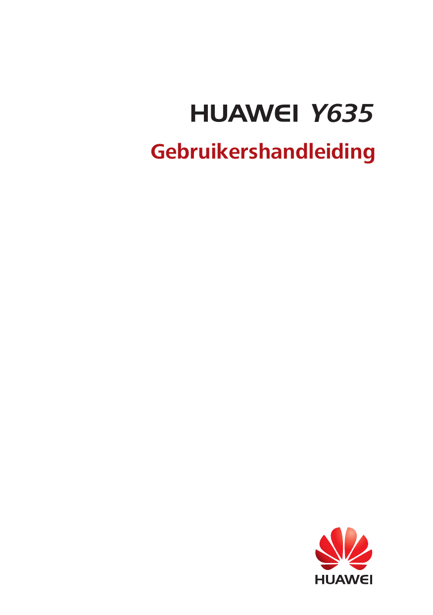 Y635Gebruikershandleiding
