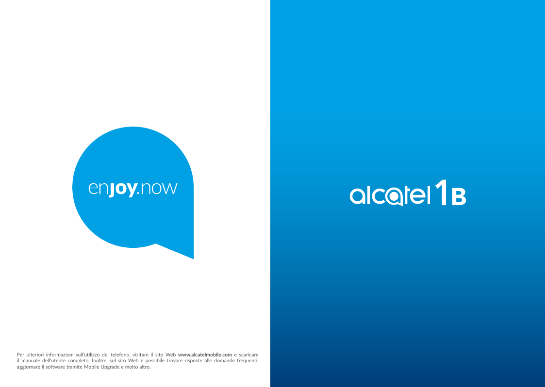 Per ulteriori informazioni sull'utilizzo del telefono, visitare il sito Web www.alcatelmobile.com e scaricareil manuale dell'ute
