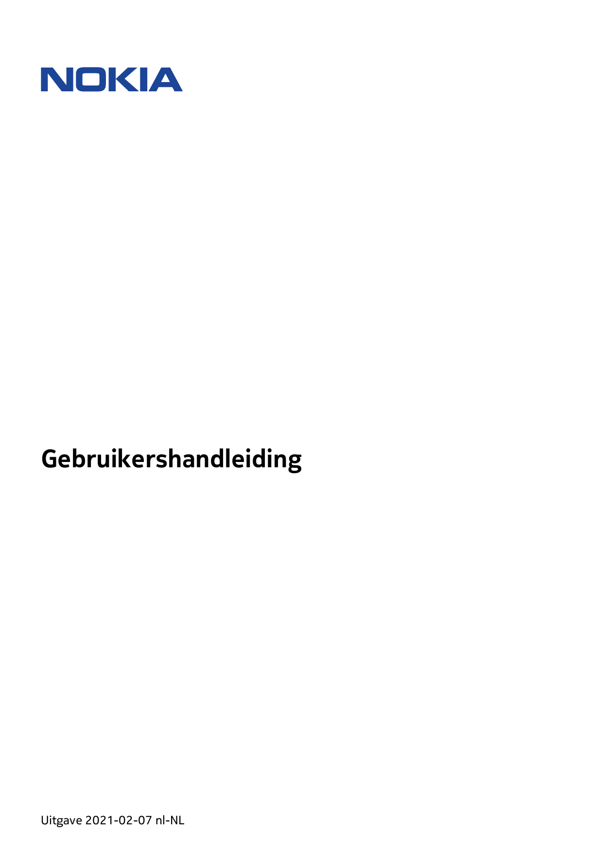 GebruikershandleidingUitgave 2021-02-07 nl-NL