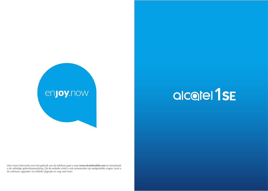 Voor meer informatie over het gebruik van de telefoon gaat u naar www.alcatelmobile.com en downloadtu de volledige gebruiksaanwi