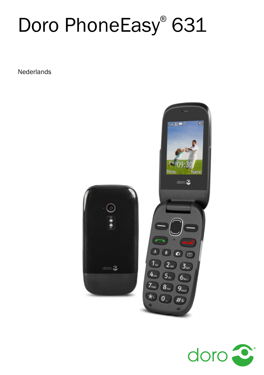 ®Doro PhoneEasy 631Nederlands