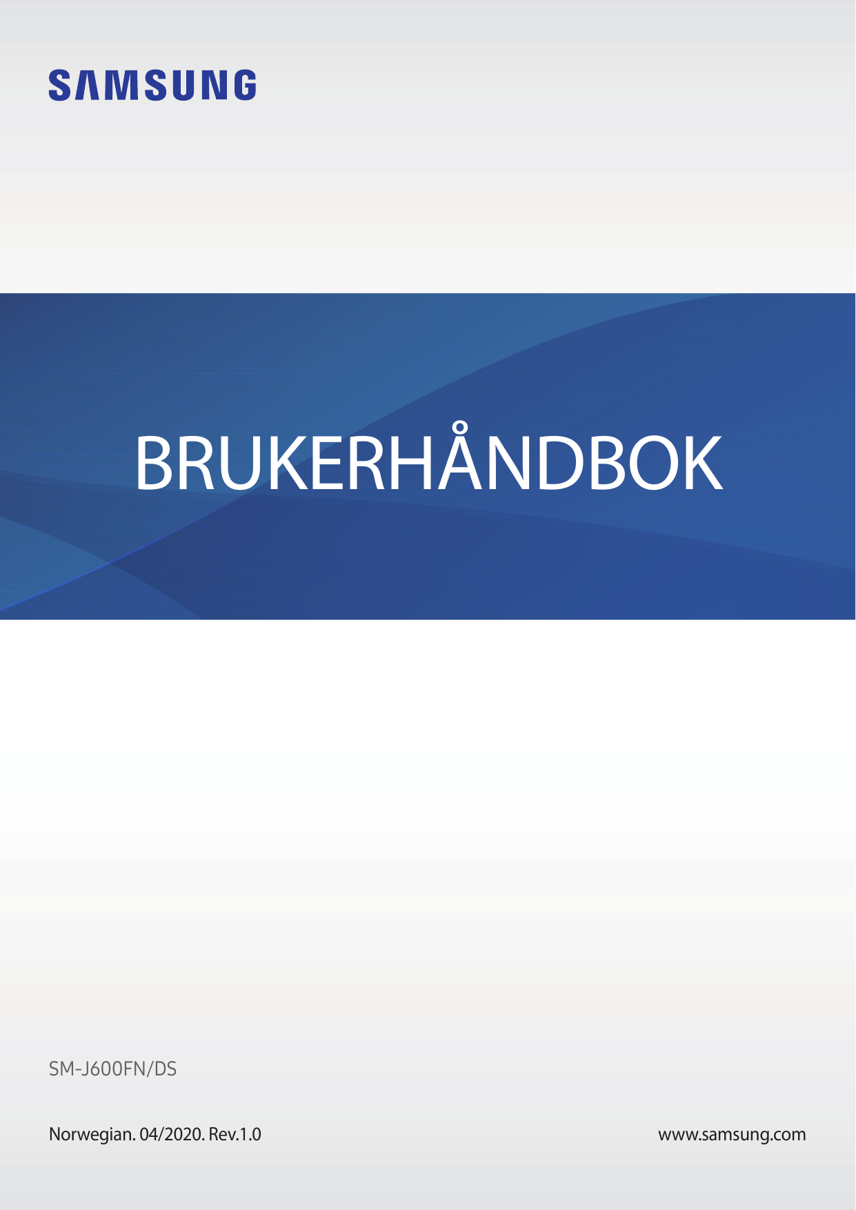 BRUKERHÅNDBOKSM-J600FN/DSNorwegian. 04/2020. Rev.1.0www.samsung.com