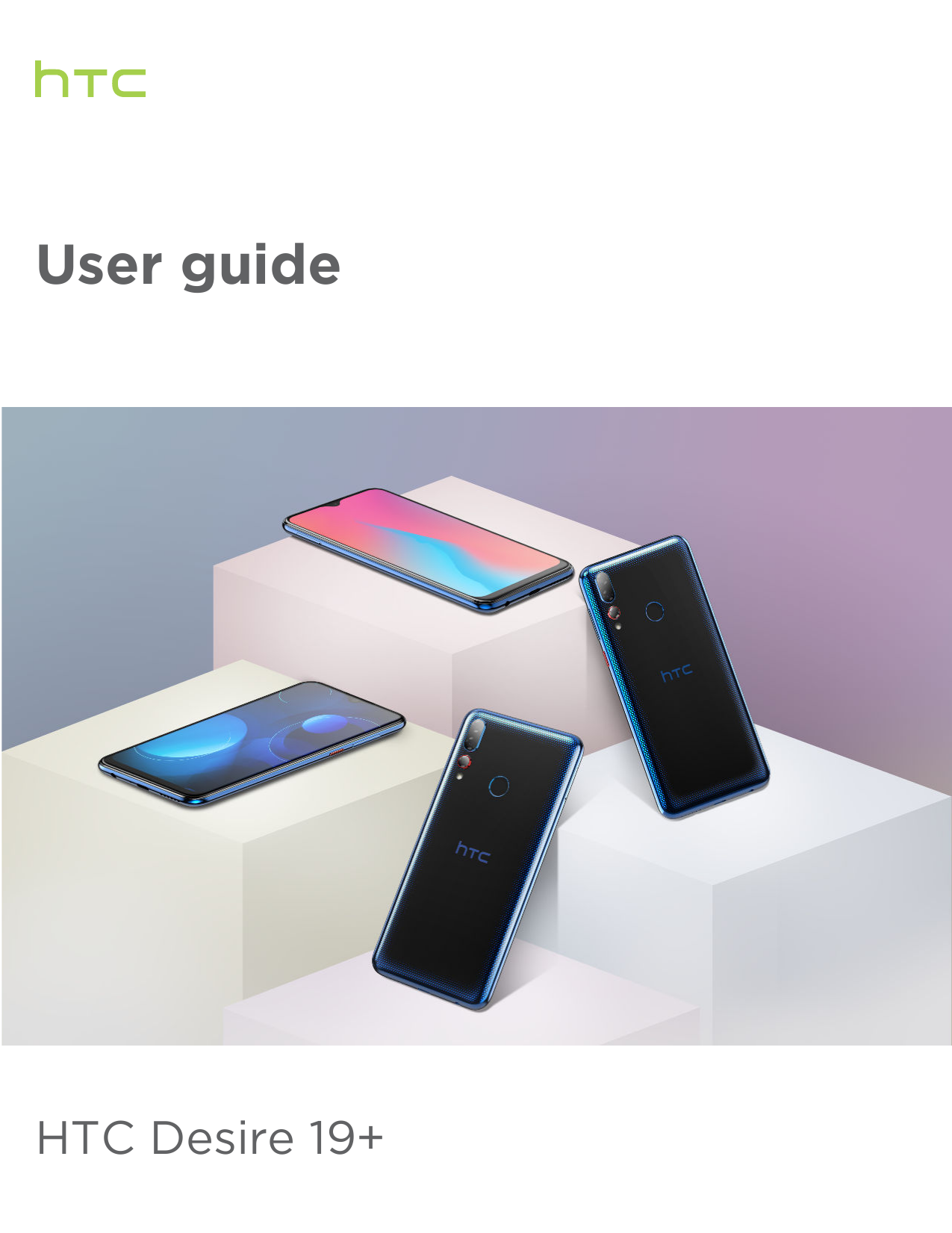 User guideHTC Desire 19+