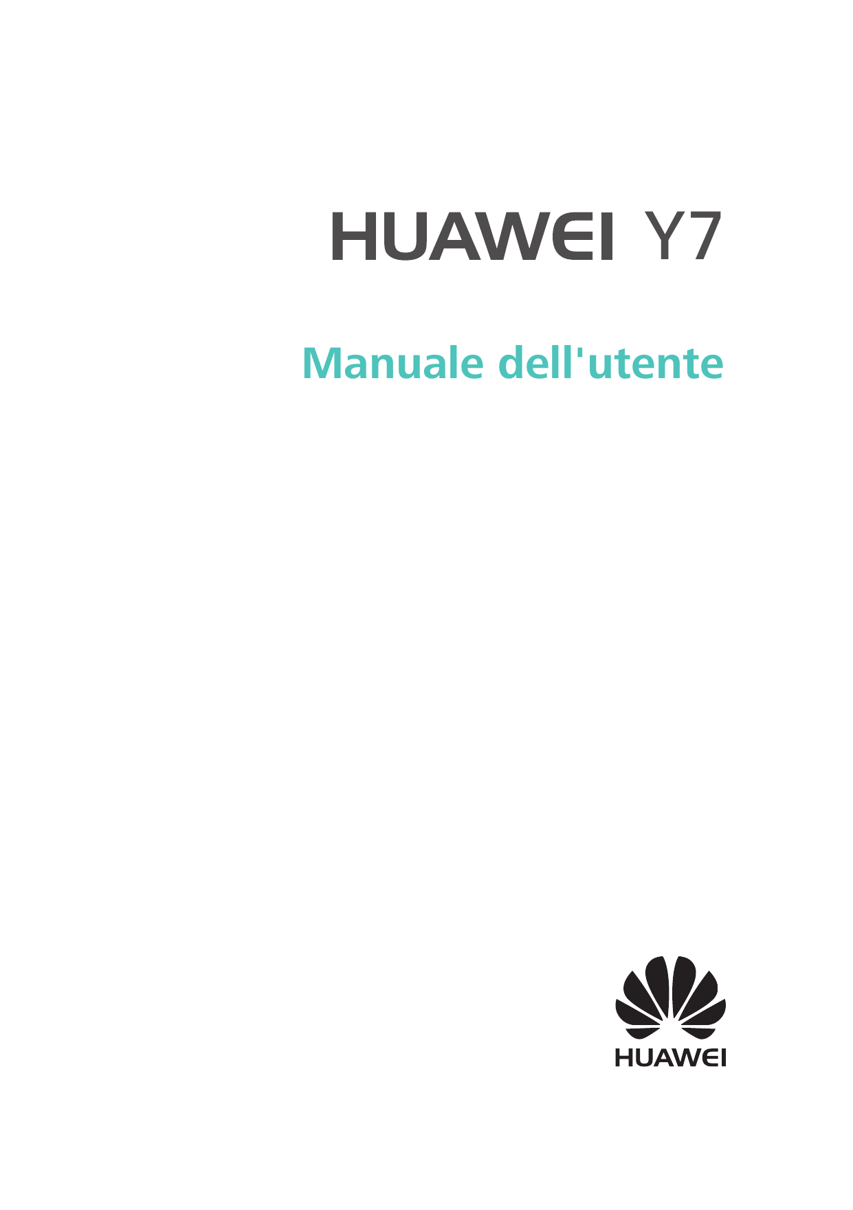 Y7Manuale dell'utente