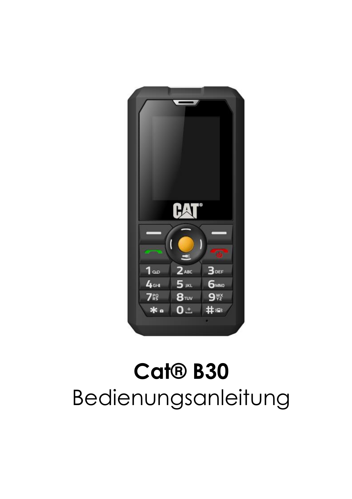 Cat® B30Bedienungsanleitung
