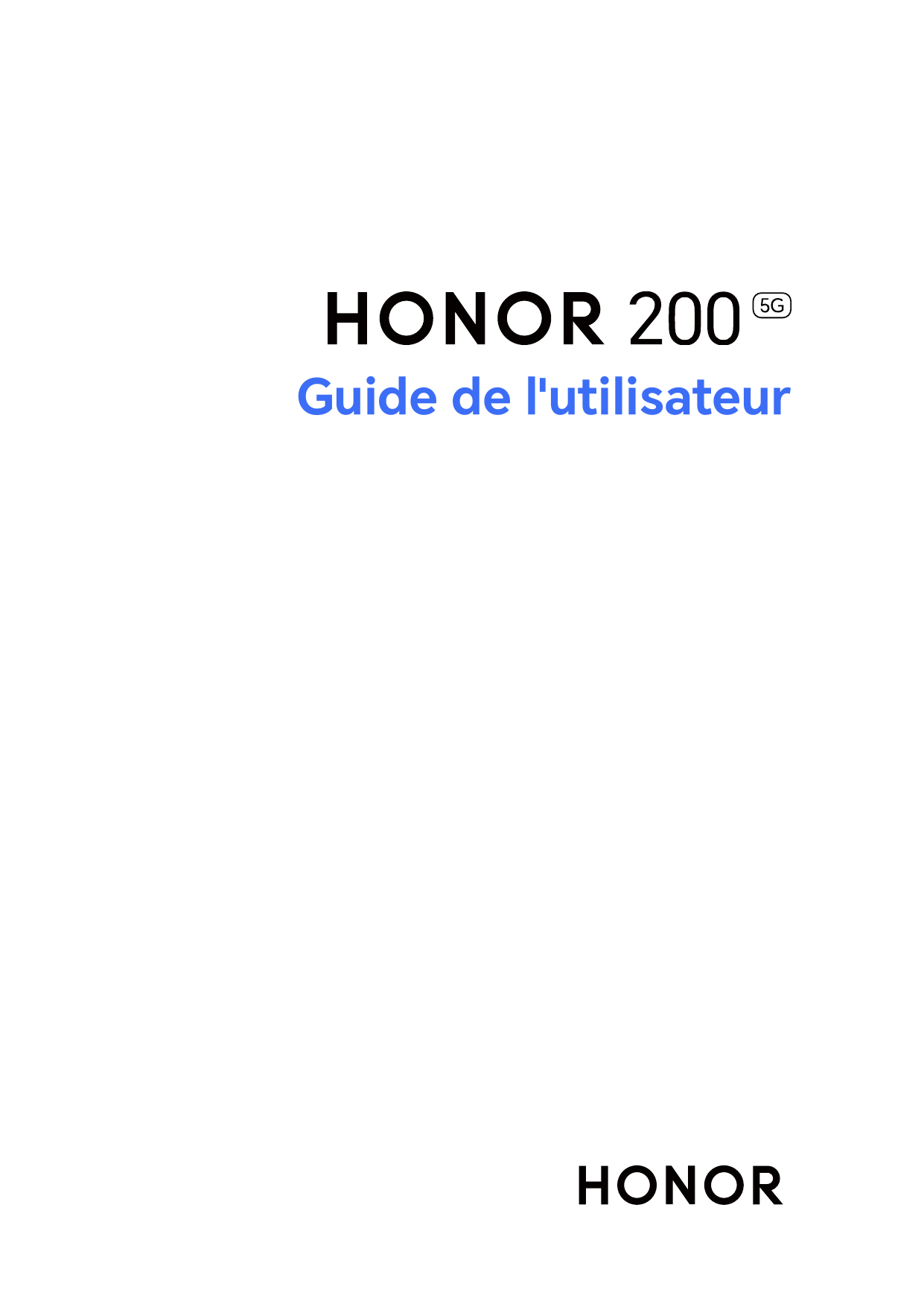 Guide de l'utilisateur