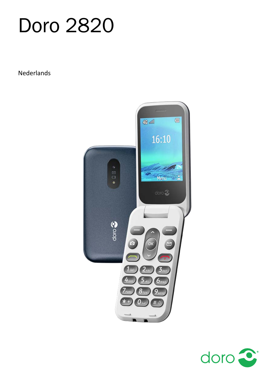 Doro 2820Nederlands