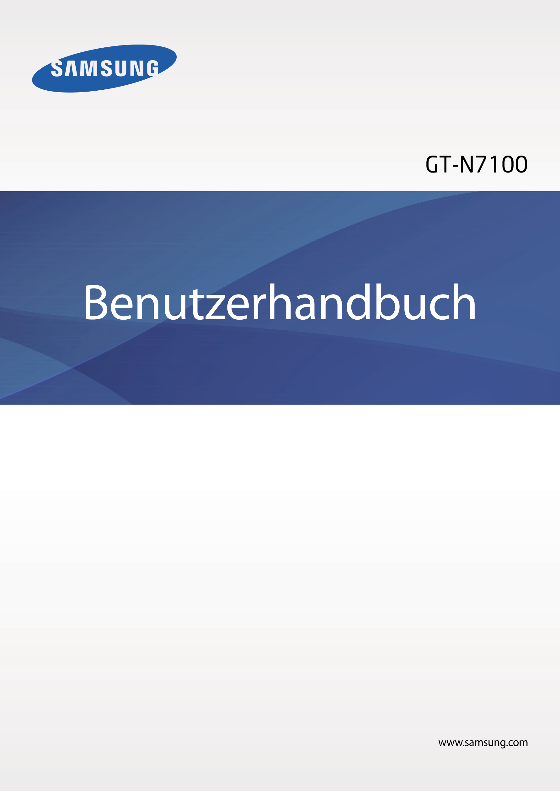 GT-N7100
Benutzerhandbuch
www.samsung.com