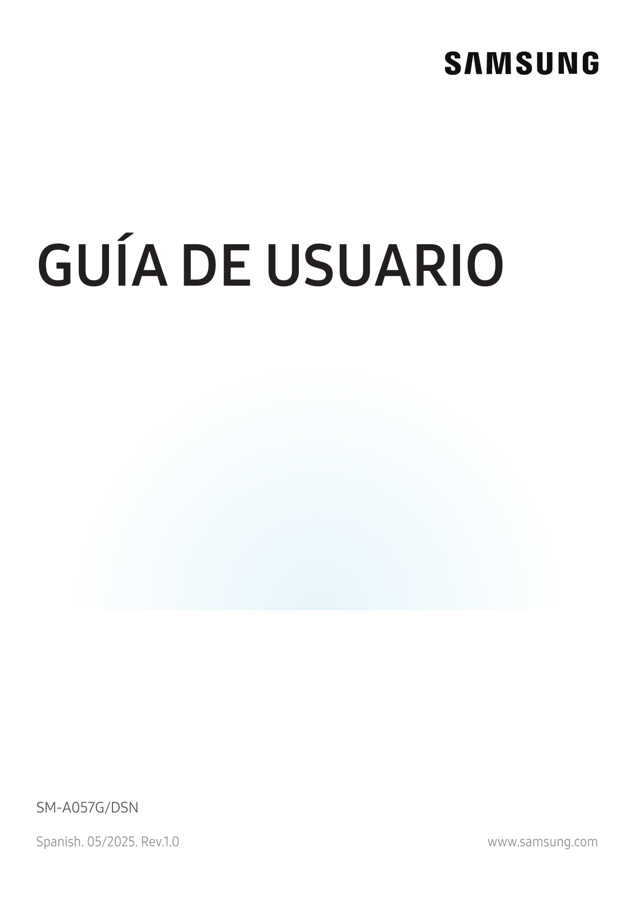 GUÍA DE USUARIOSM-A057G/DSNSpanish. 05/2025. Rev.1.0www.samsung.com