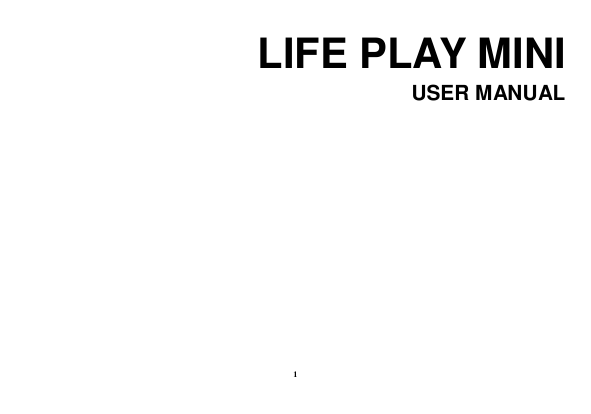 LIFE PLAY MINIUSER MANUAL1