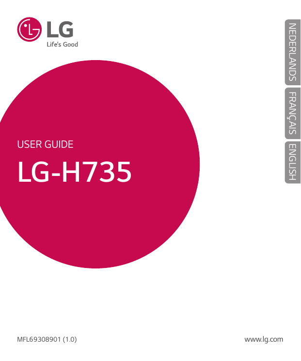 NEDERLANDS FRANÇAIS ENGLISHUser GuideLG-H735MFL69308901 (1.0)www.lg.com