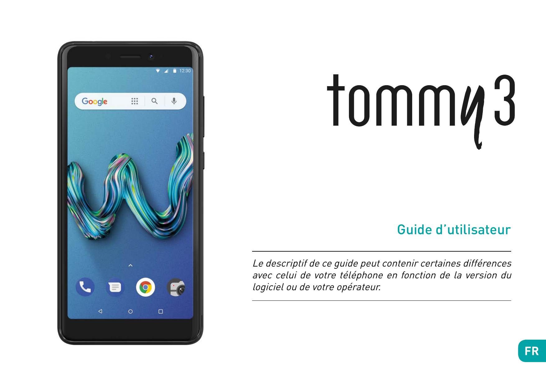 Guide d’utilisateurLe descriptif de ce guide peut contenir certaines différencesavec celui de votre téléphone en fonction de la 