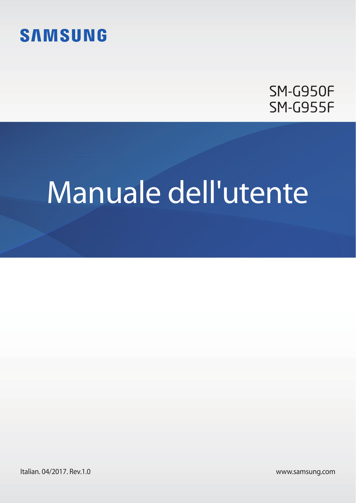 SM-G950FSM-G955FManuale dell'utenteItalian. 04/2017. Rev.1.0www.samsung.com