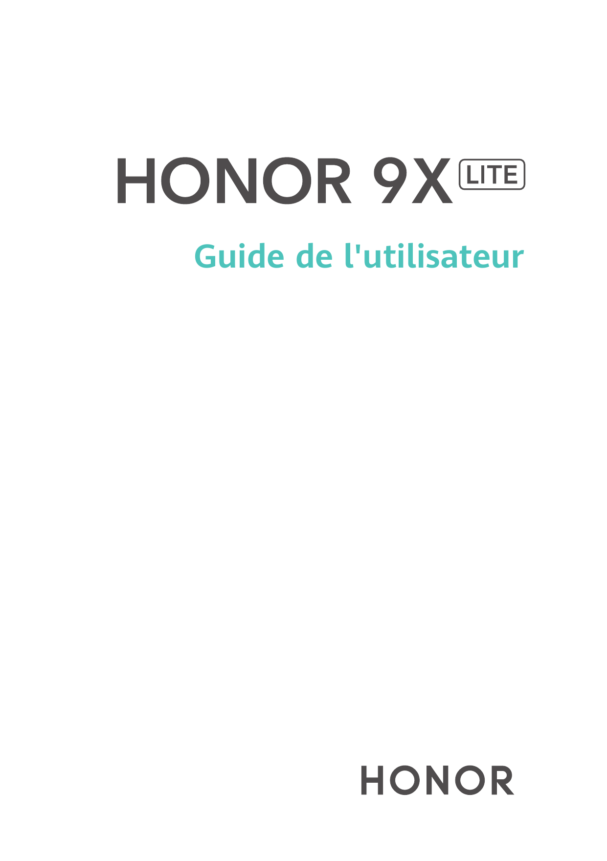 Guide de l'utilisateur