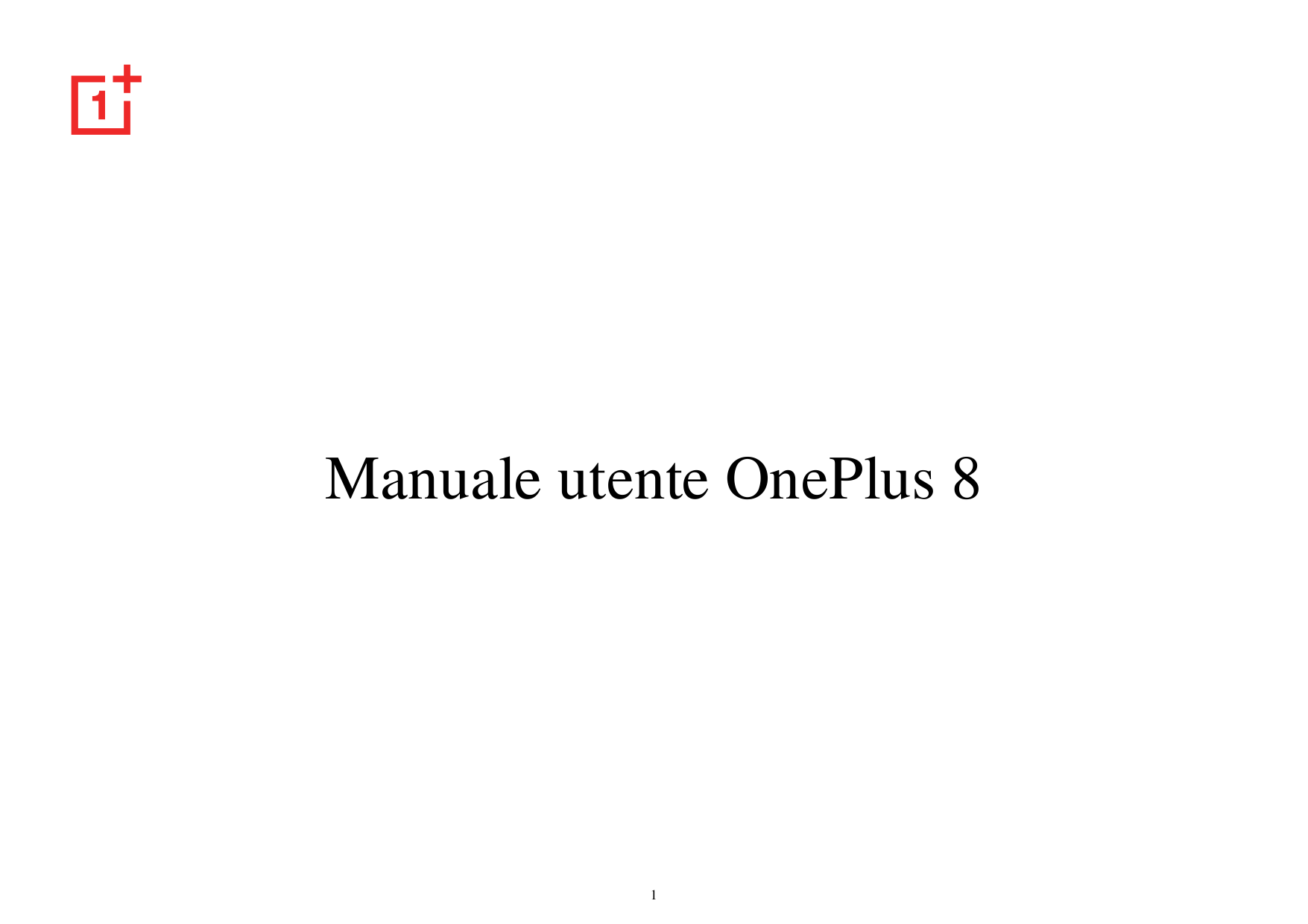 Manuale utente OnePlus 81