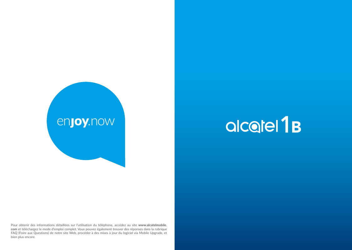 Pour obtenir des informations détaillées sur l’utilisation du téléphone, accédez au site www.alcatelmobile.com et téléchargez le
