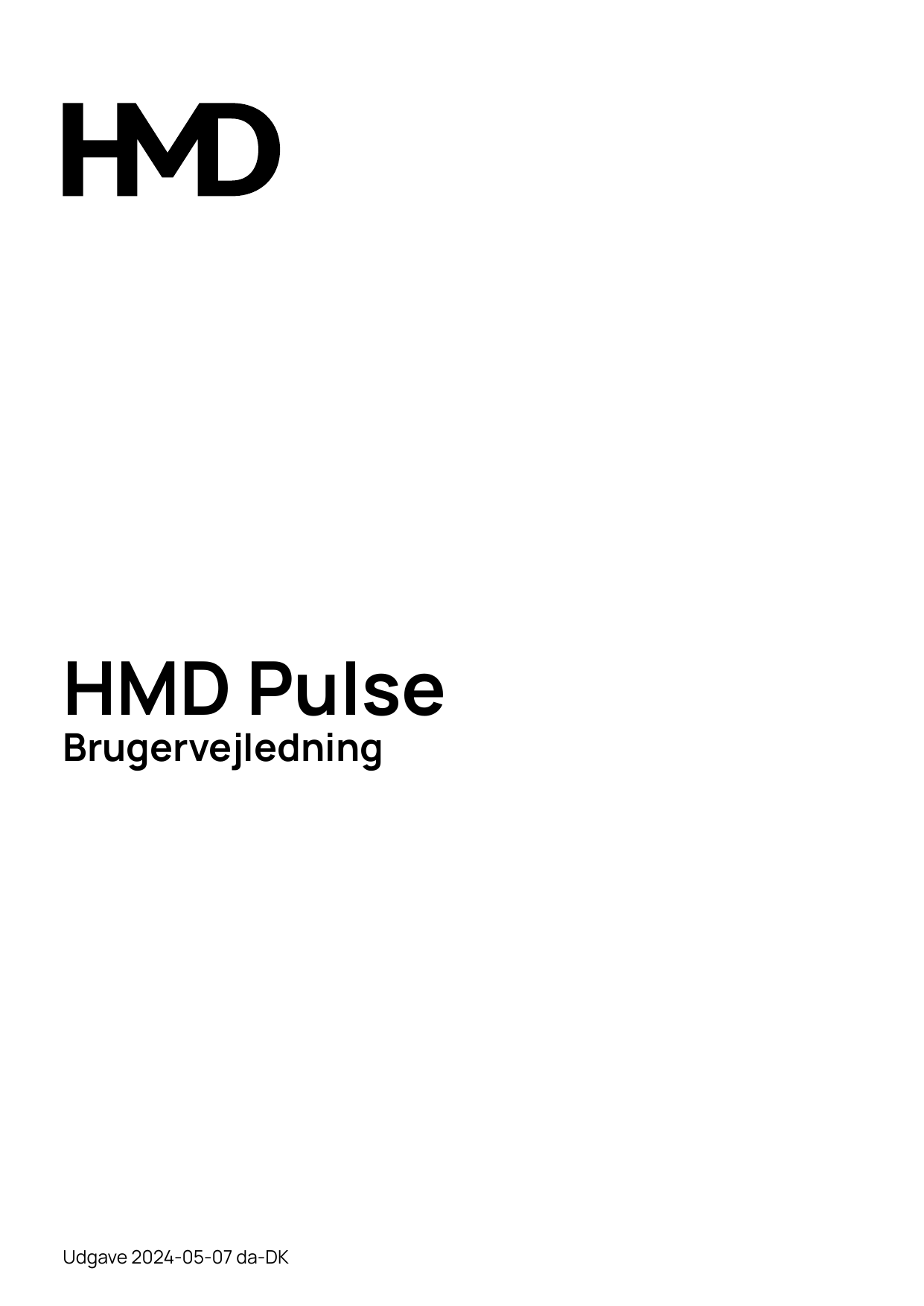 HMD PulseBrugervejledningUdgave 2024-05-07 da-DK