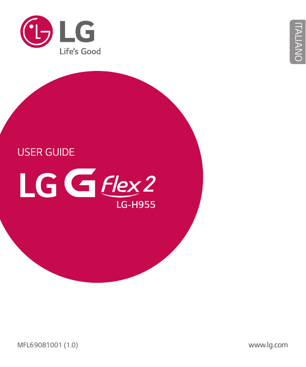 ITALIANOUSER GUIDELG-H955MFL69081001 (1.0)www.lg.com