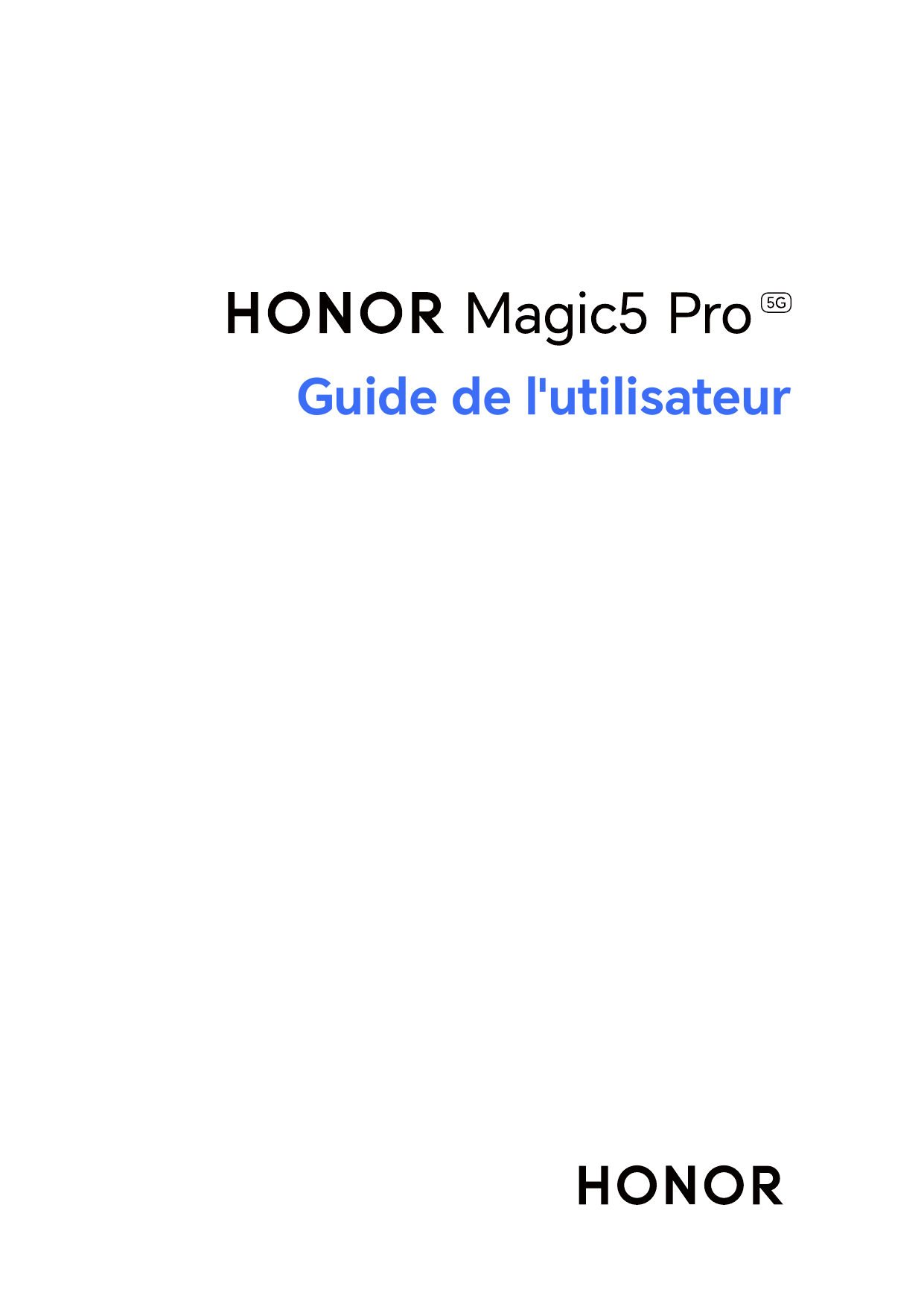 Guide de l'utilisateur