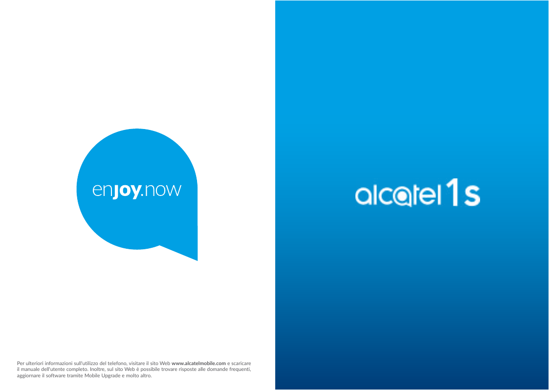Per ulteriori informazioni sull'utilizzo del telefono, visitare il sito Web www.alcatelmobile.com e scaricareil manuale dell'ute