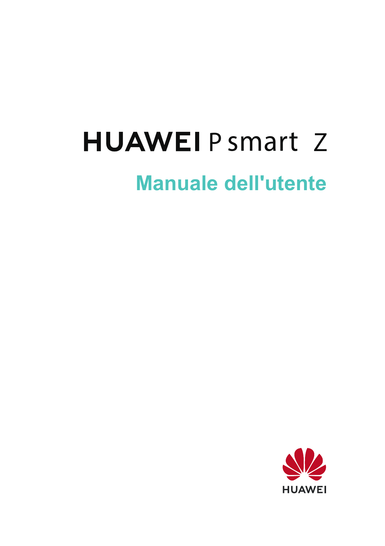 P smart ZManuale dell'utente