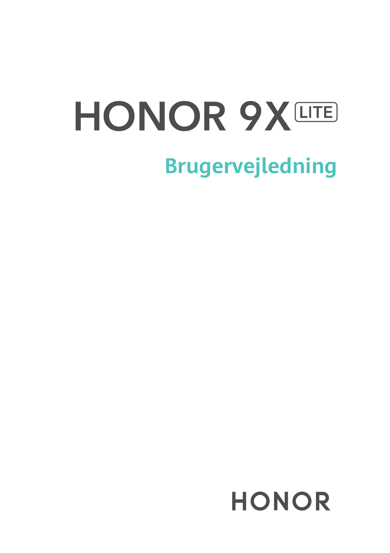Brugervejledning