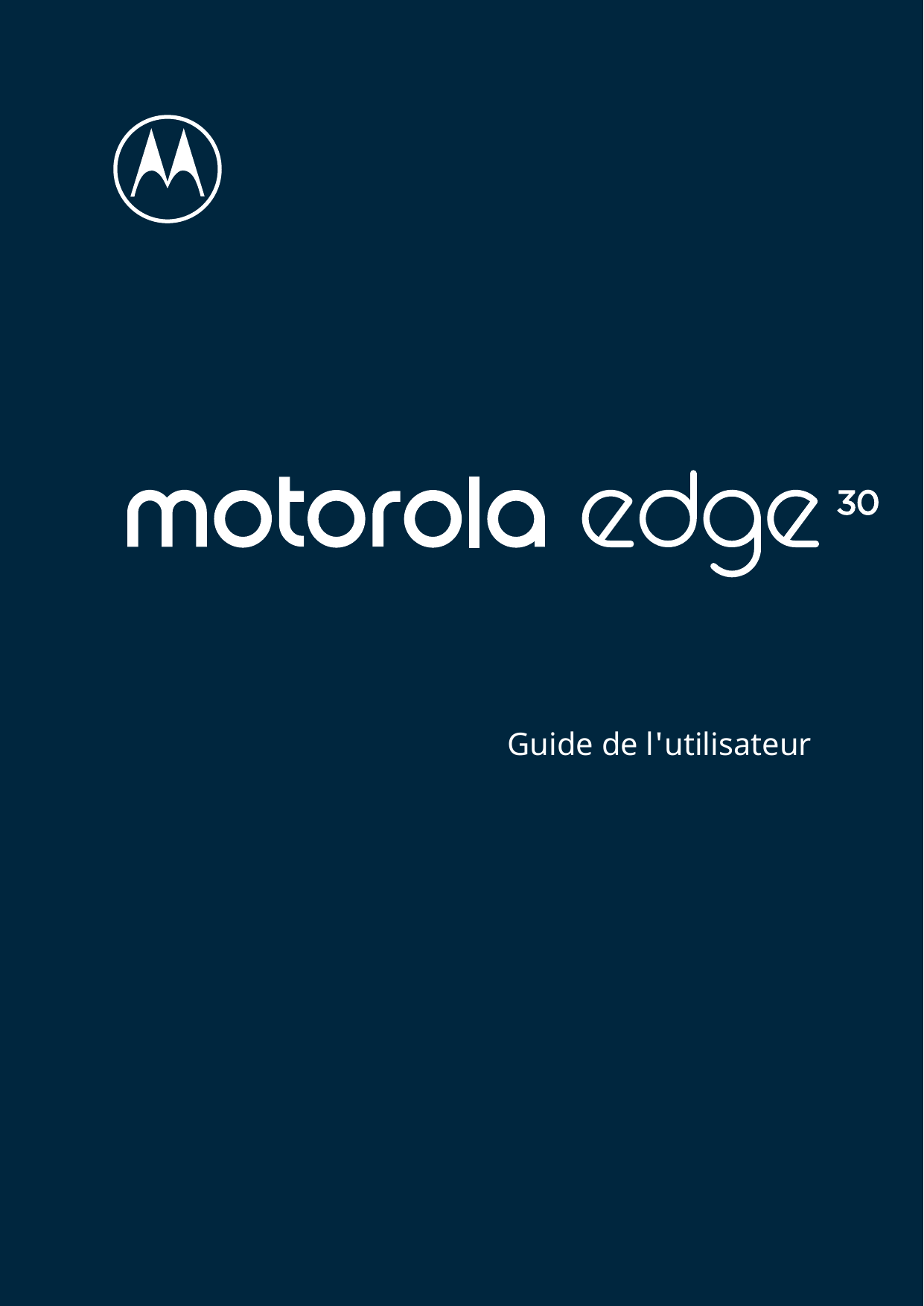 Guide de l'utilisateur