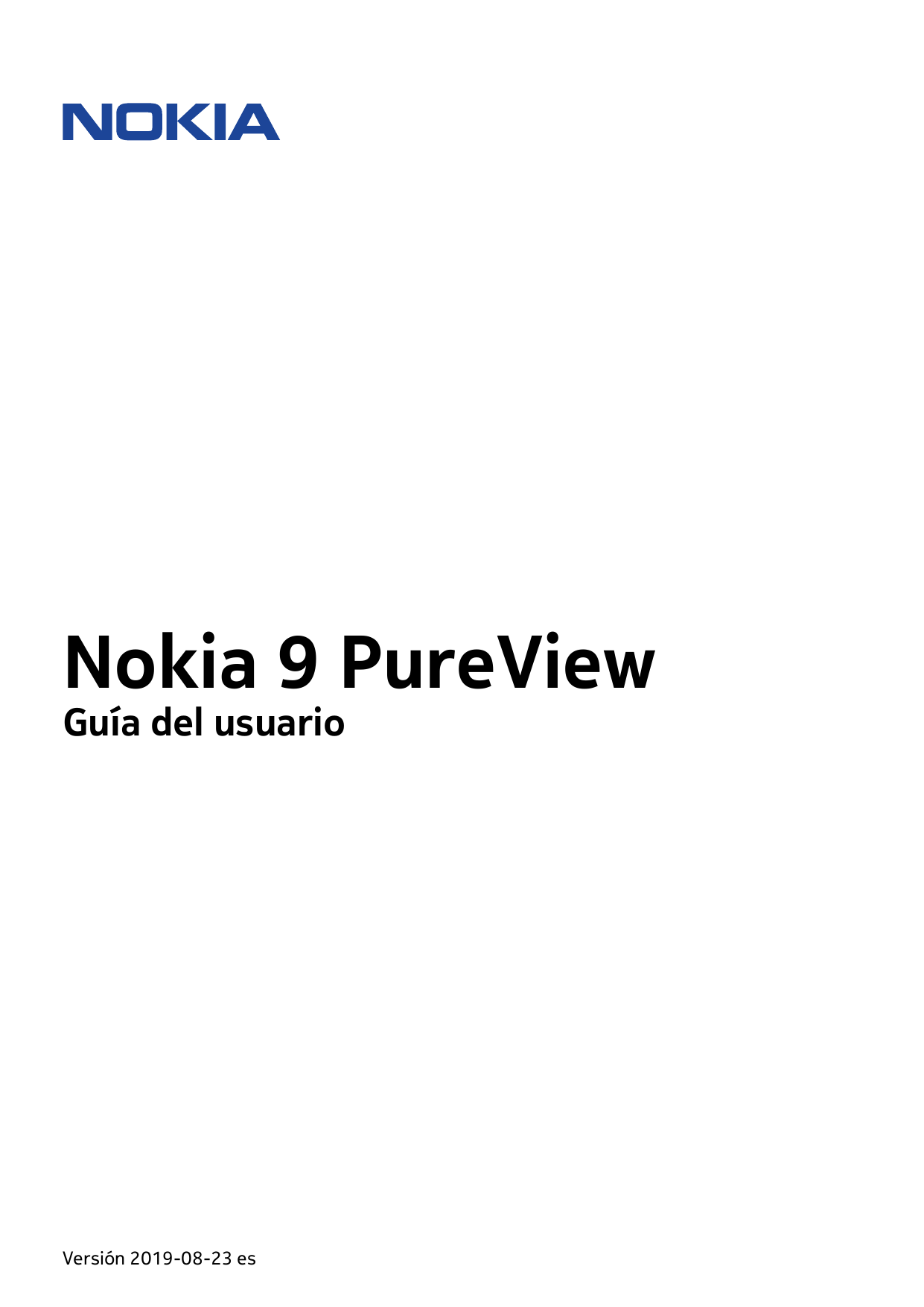 Nokia 9 PureViewGuía del usuarioVersión 2019-08-23 es