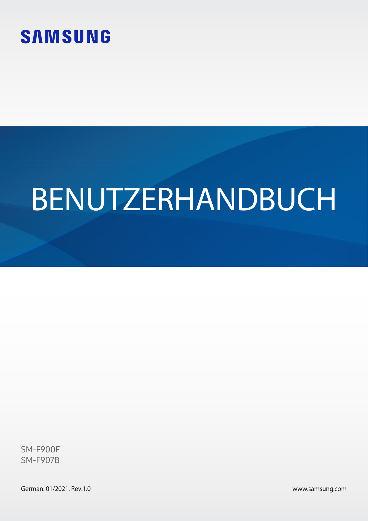 BENUTZERHANDBUCHSM-F900FSM-F907BGerman. 01/2021. Rev.1.0www.samsung.com