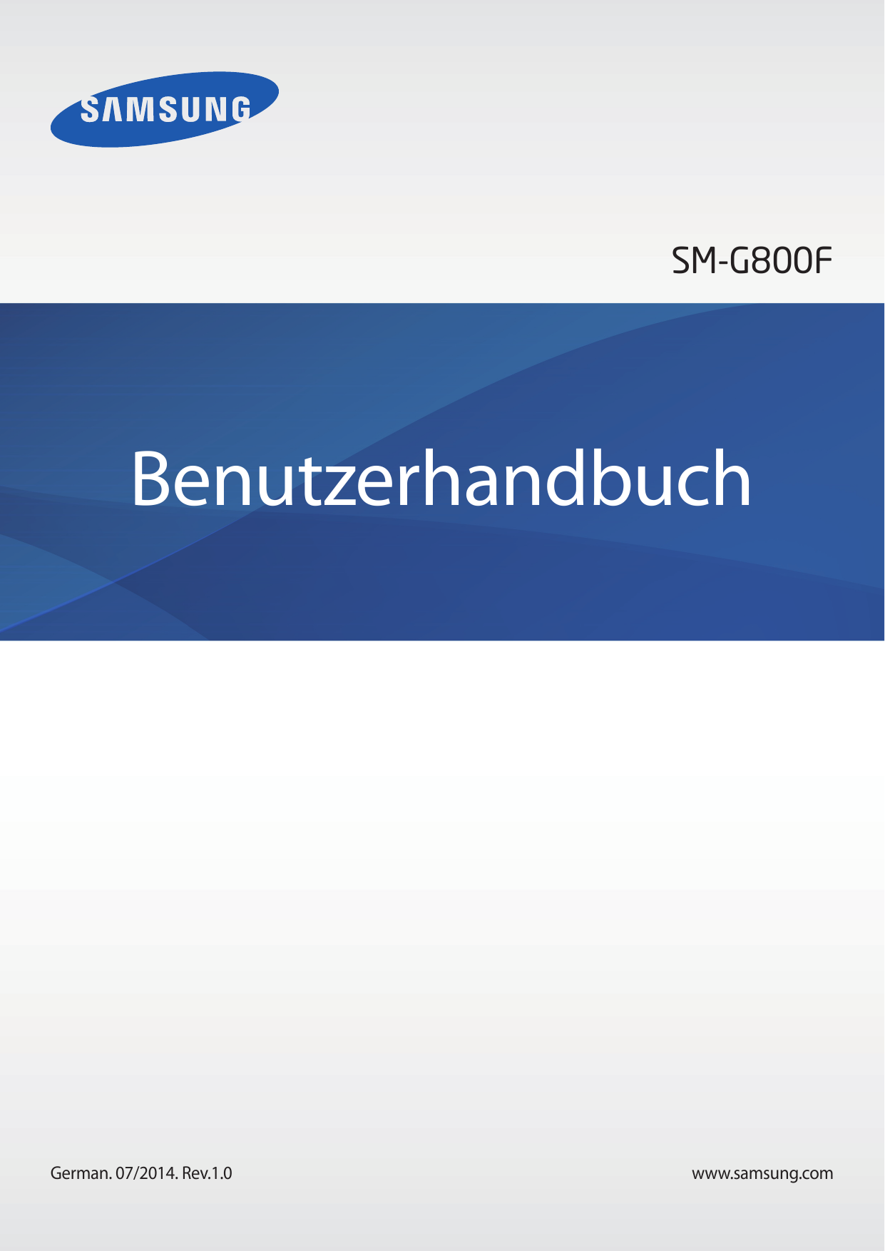 SM-G800FBenutzerhandbuchGerman. 07/2014. Rev.1.0www.samsung.com