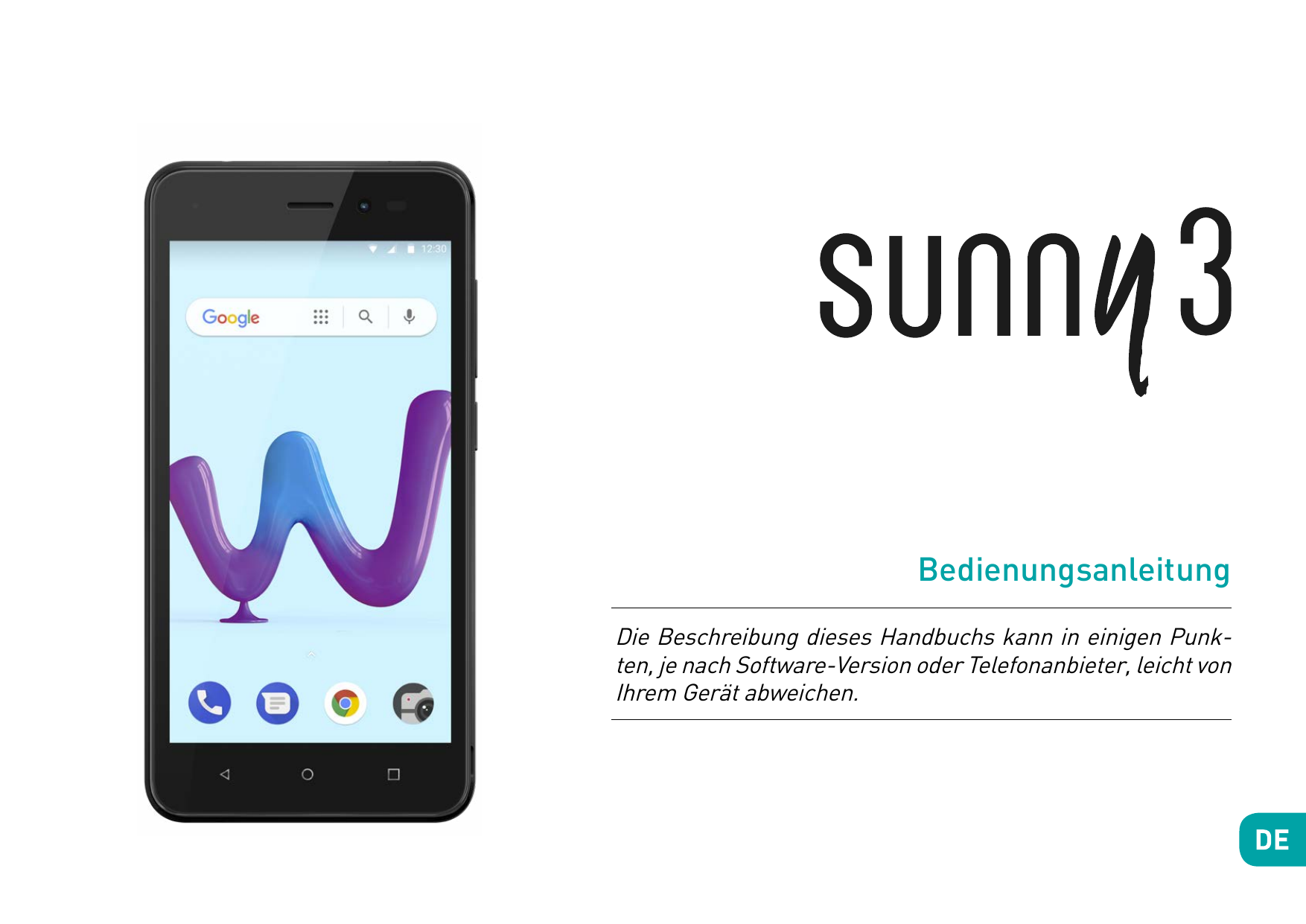 BedienungsanleitungDie Beschreibung dieses Handbuchs kann in einigen Punkten, je nach Software-Version oder Telefonanbieter, lei