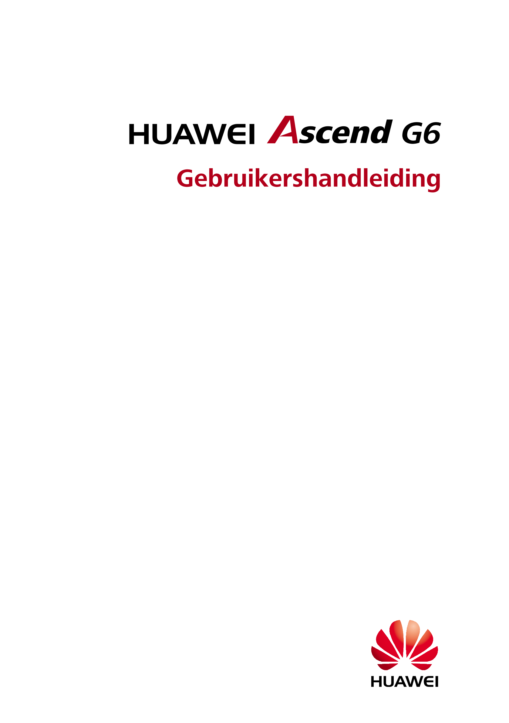 G6
Gebruikershandleiding