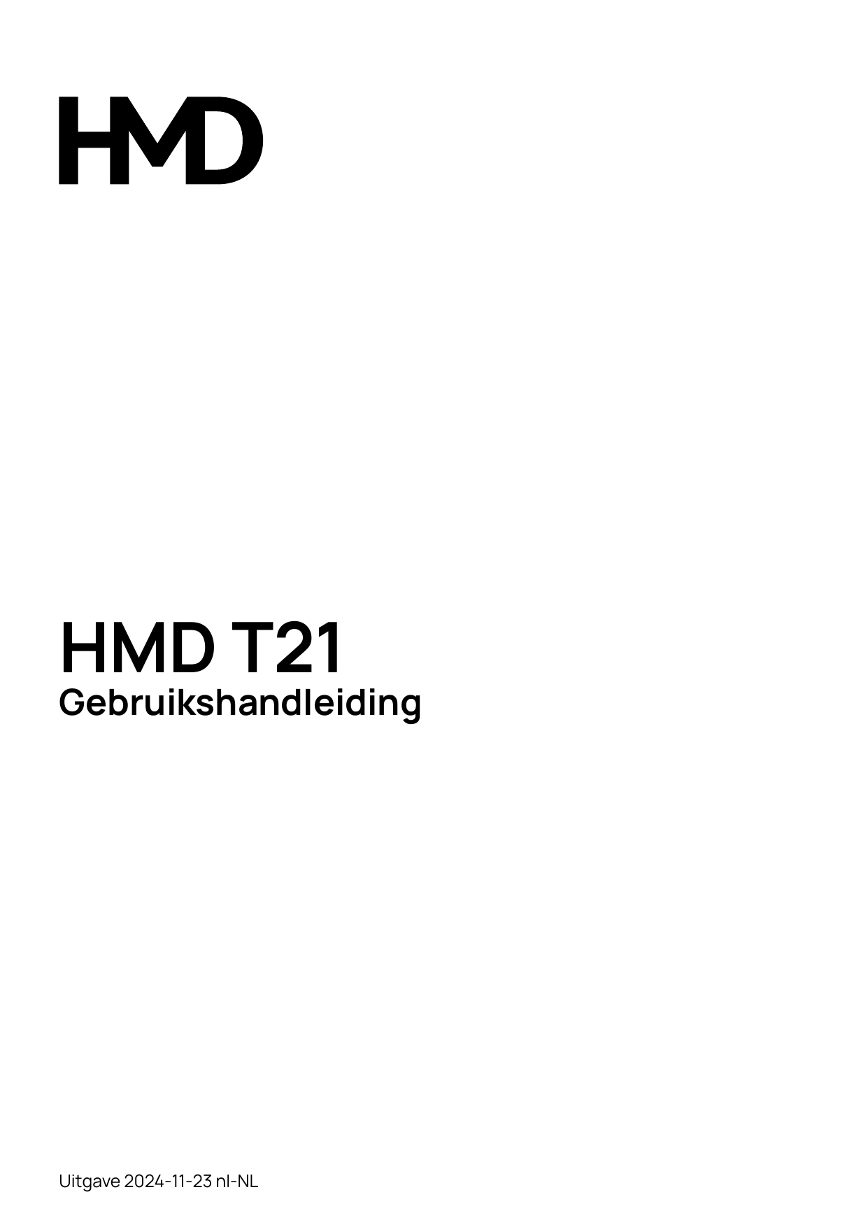 HMD T21GebruikshandleidingUitgave 2024-11-23 nl-NL