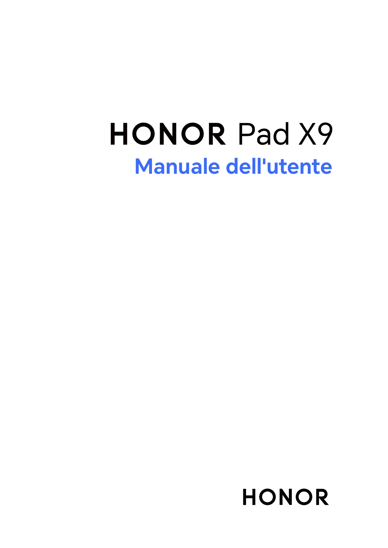 Manuale dell'utente
