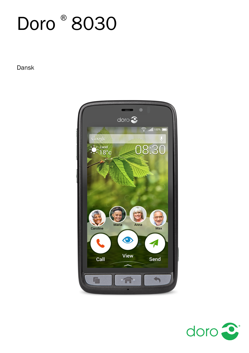 ®Doro 8030Dansk