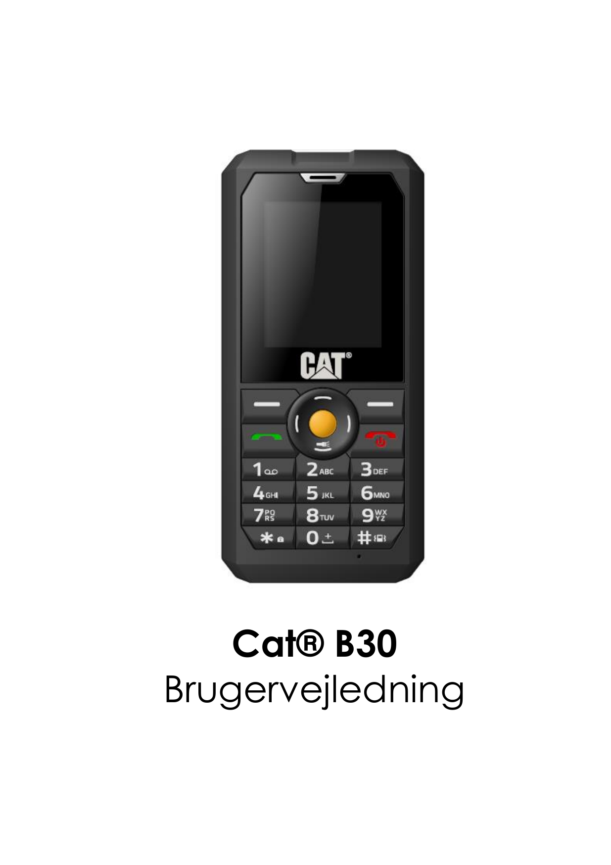 Cat® B30Brugervejledning