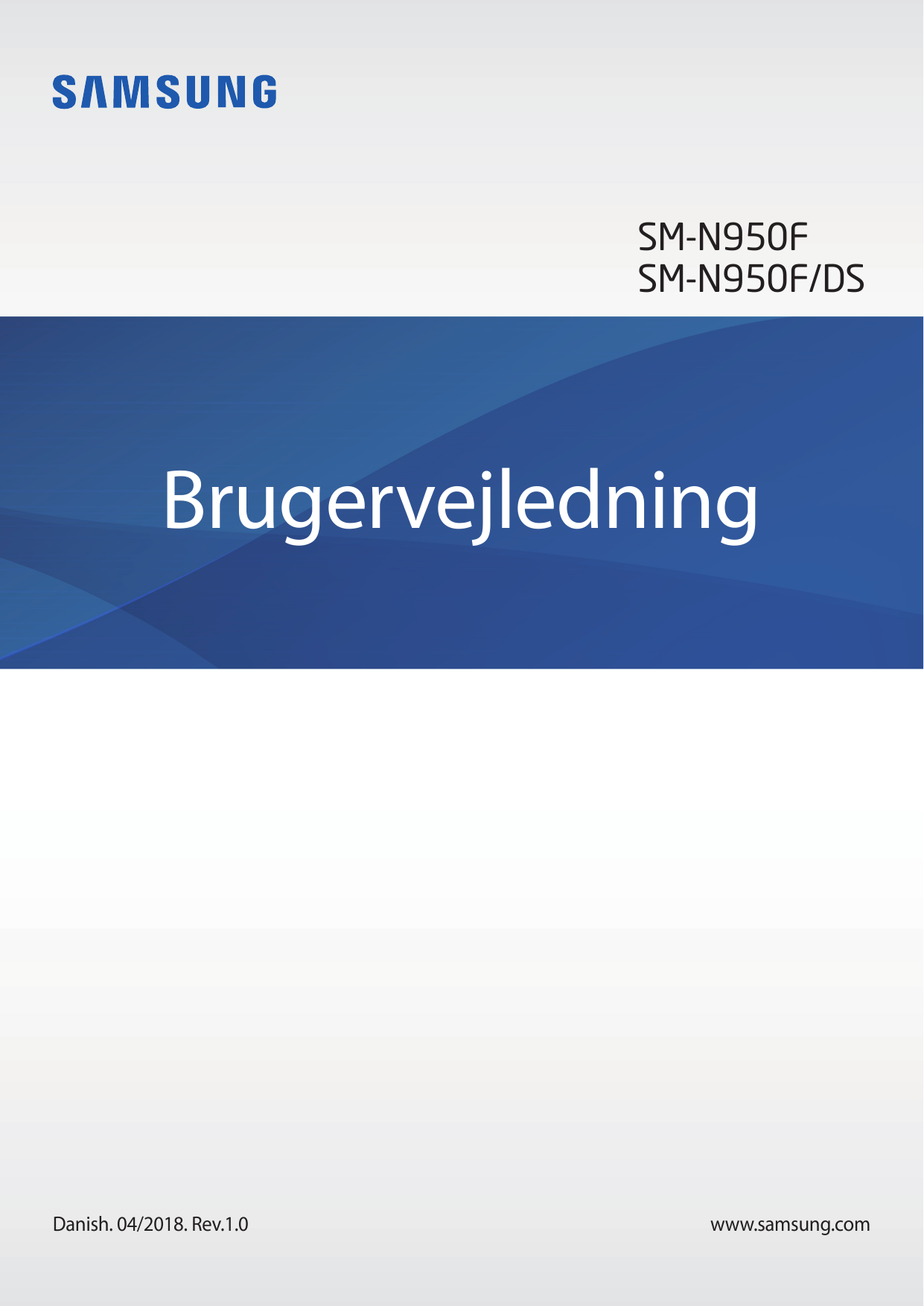SM-N950FSM-N950F/DSBrugervejledningDanish. 04/2018. Rev.1.0www.samsung.com