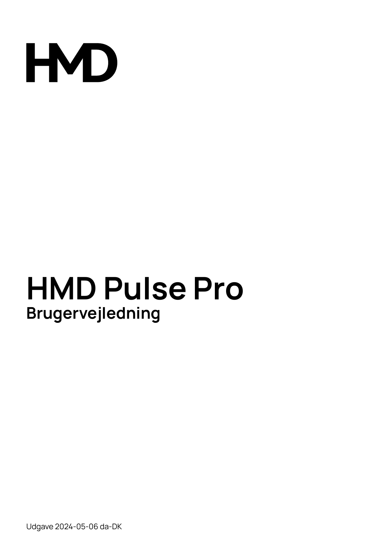 HMD Pulse ProBrugervejledningUdgave 2024-05-06 da-DK